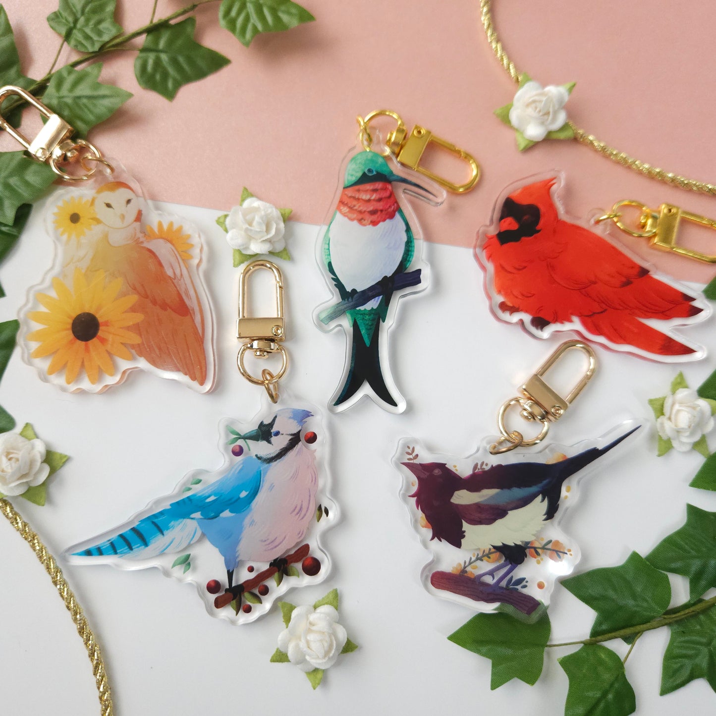 Birds of the Great Lakes Charms
