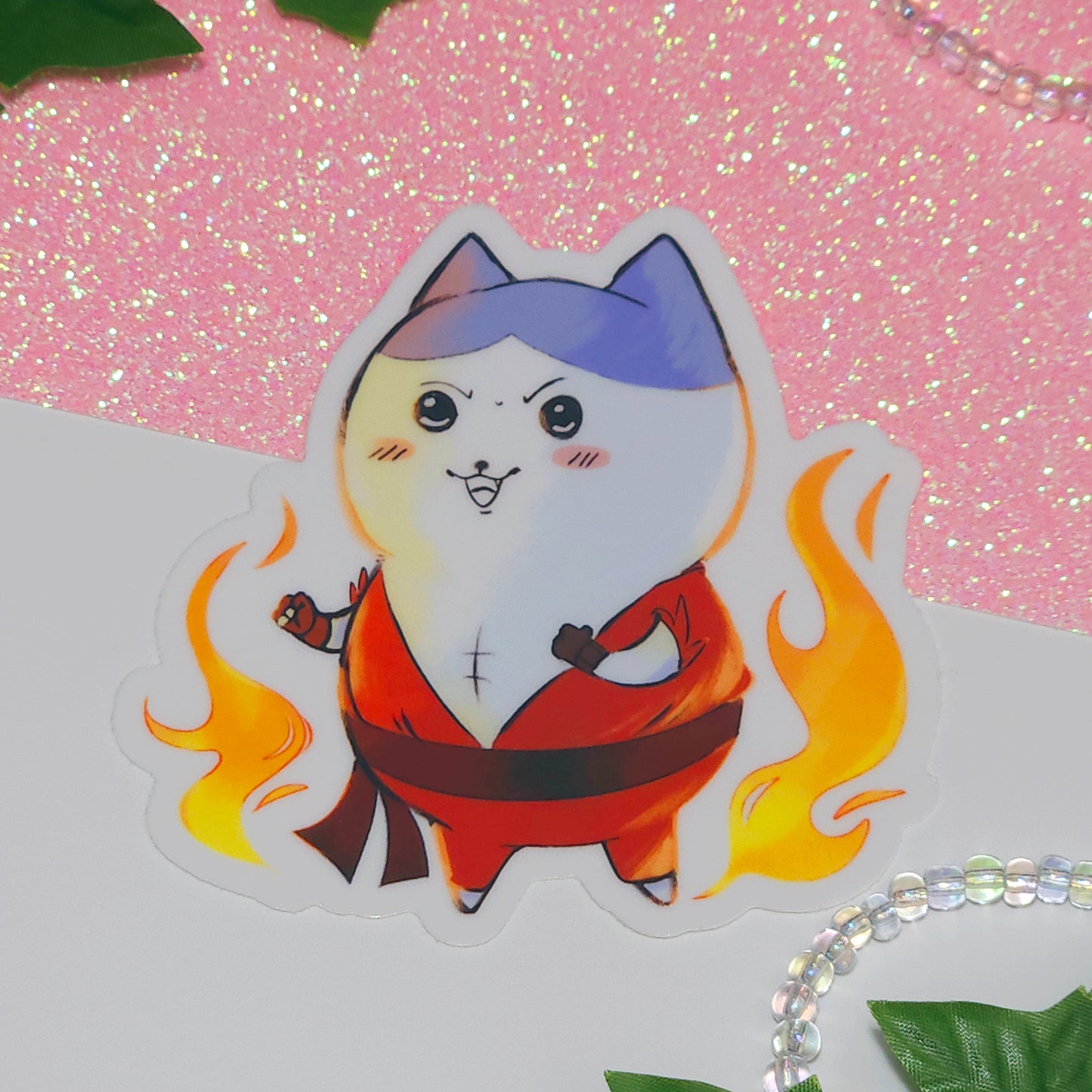 Chiikawa Ryu & Hachiware Ken Vinyl Sticker