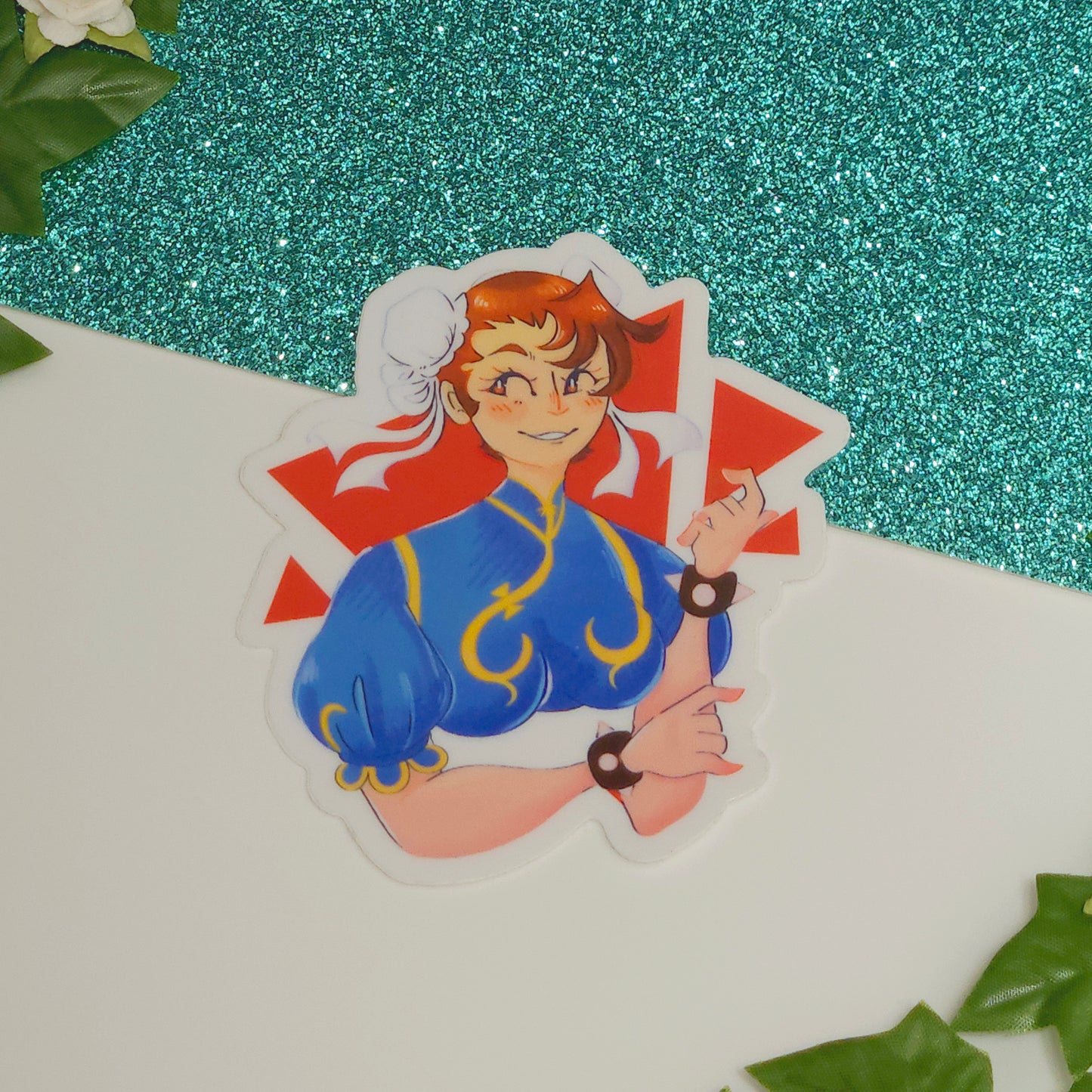 Chun-Li SF2 Vinyl Sticker