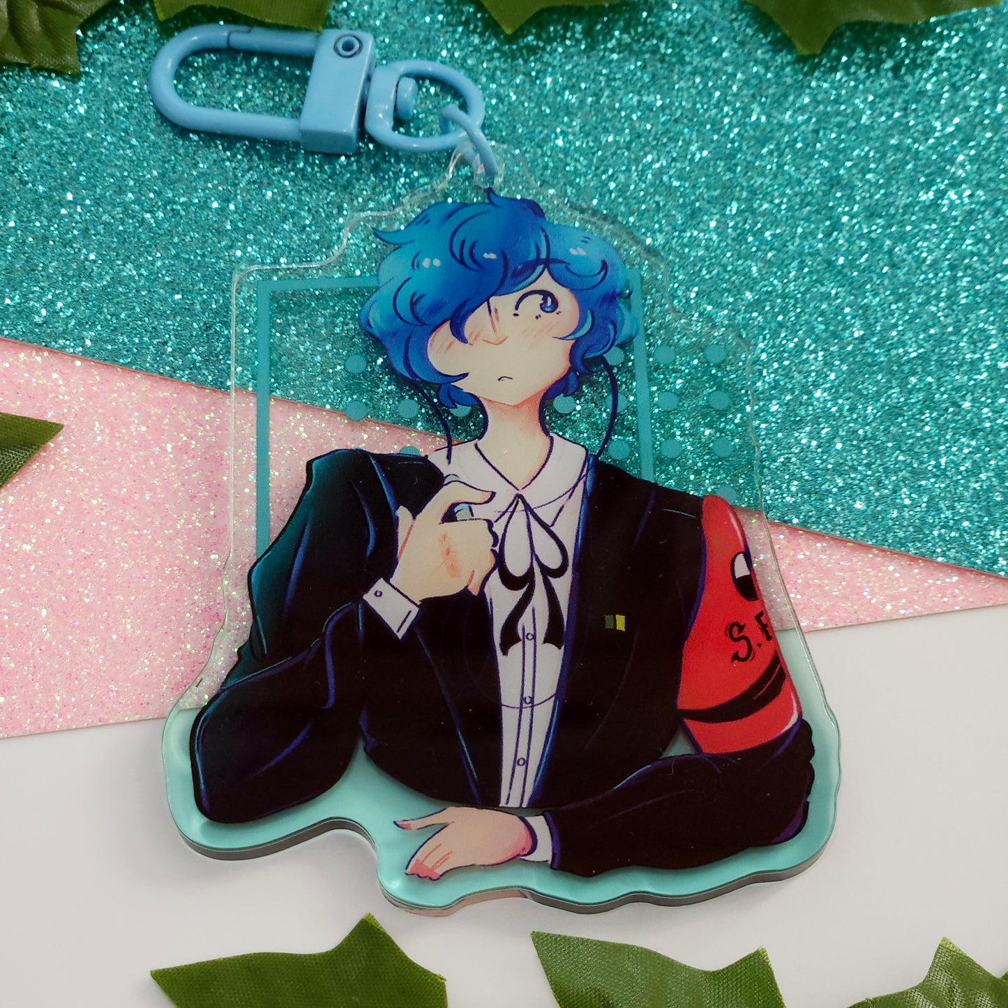Persona 3-5 Protagonist Charms