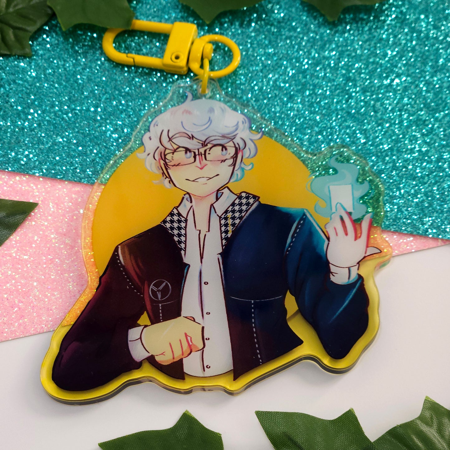 Persona 3-5 Protagonist Charms