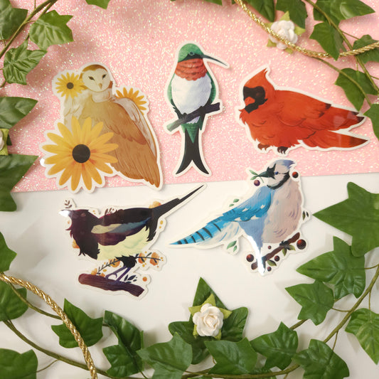 Birds of the Great Lakes Vinyl Stickers