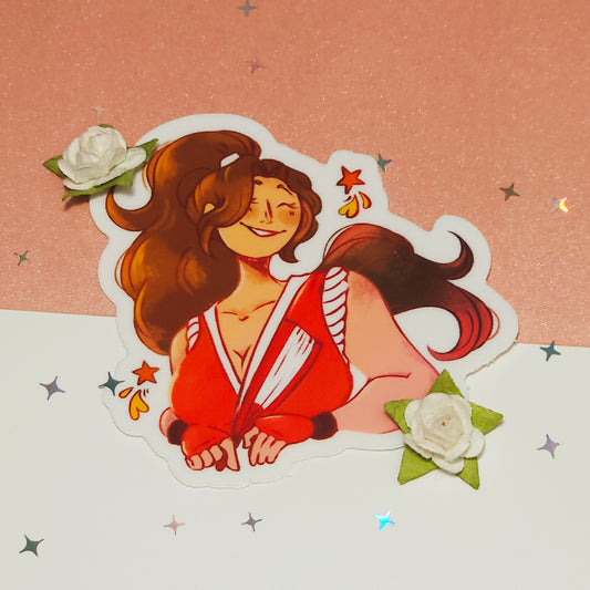 Mai Shiranui KOF Vinyl Sticker